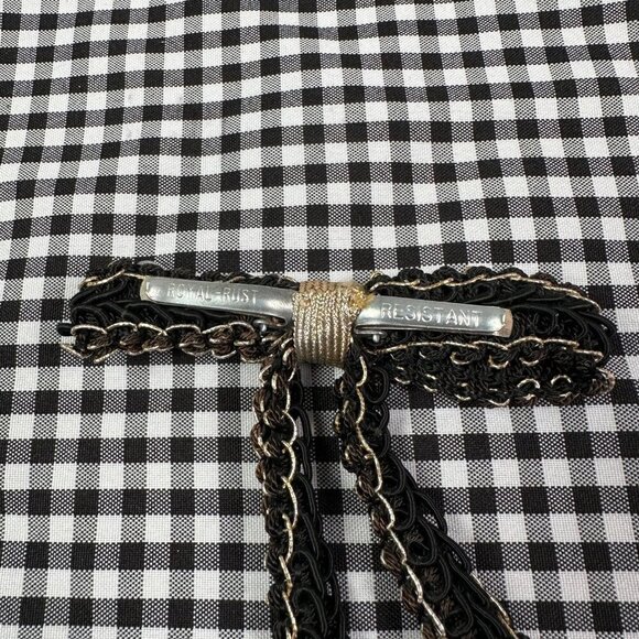 Vintage Rockymount Ranch Wear 1970s Cowboy Western Bow Tie Bowtie Collar Clip - Picture 3 of 3